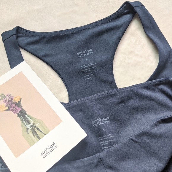 SOLD Girlfriend Collective set Paloma bra leggings - Picture 3 of 6